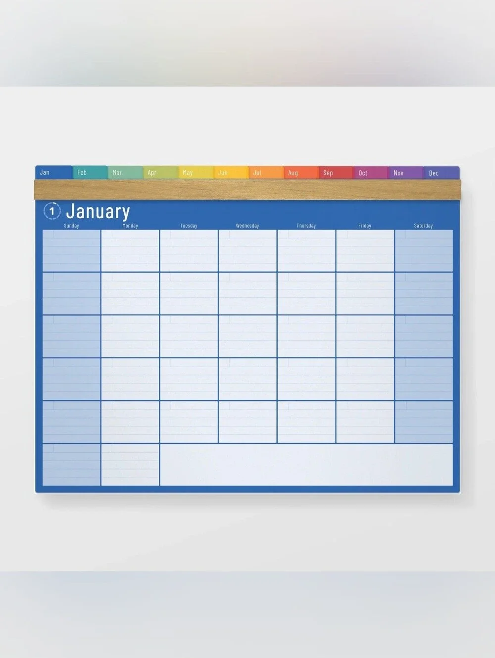 Dry Erase Wall Calendar Planner by TINY SHINY SCHOOLHOUSE plus second frame